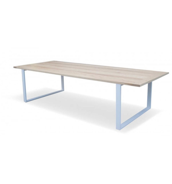 Denver Industrial Conference Table - white