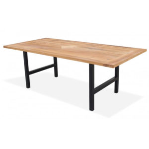 Navy Industrial Table