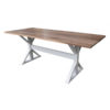 New England Trestle Farm Table - Hybrid