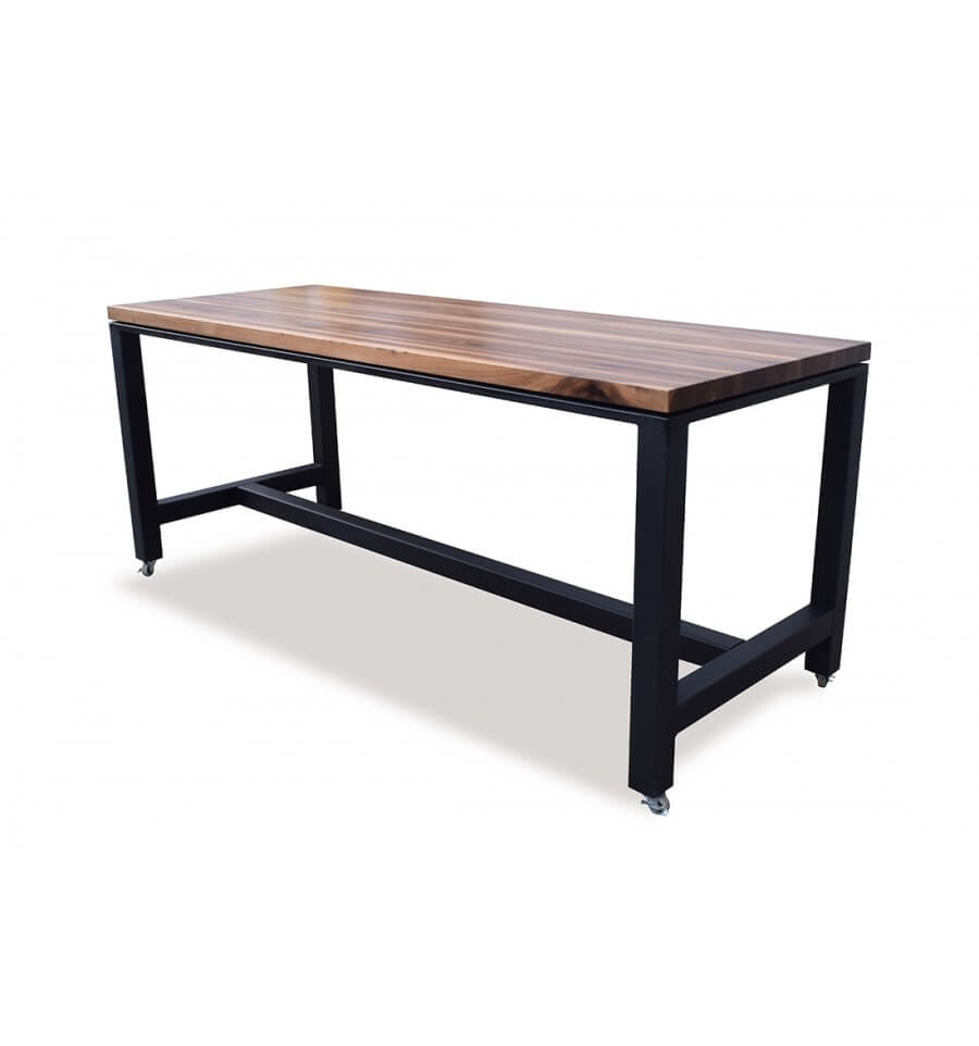 Butcher block deals sofa table