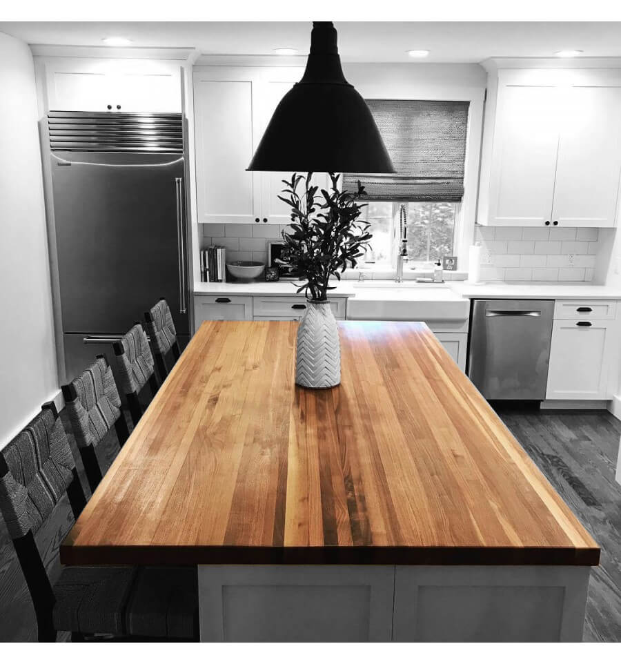 Walnut Butcher Block Counter Top - Saltwoods