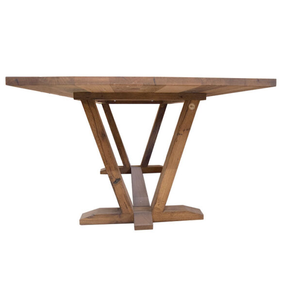 Arlo Reclaimed Oak Trestle Table – Saltwoods