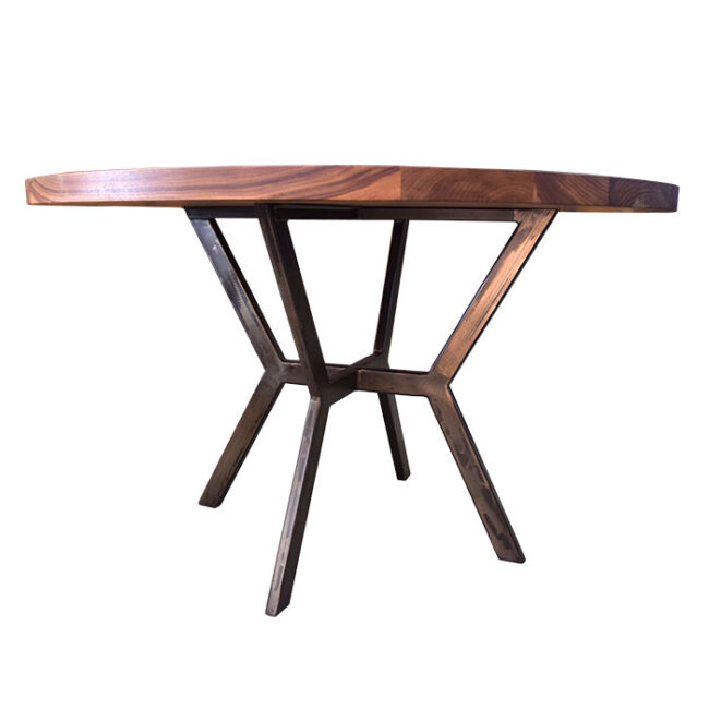 Weimar Walnut Round Table – Saltwoods