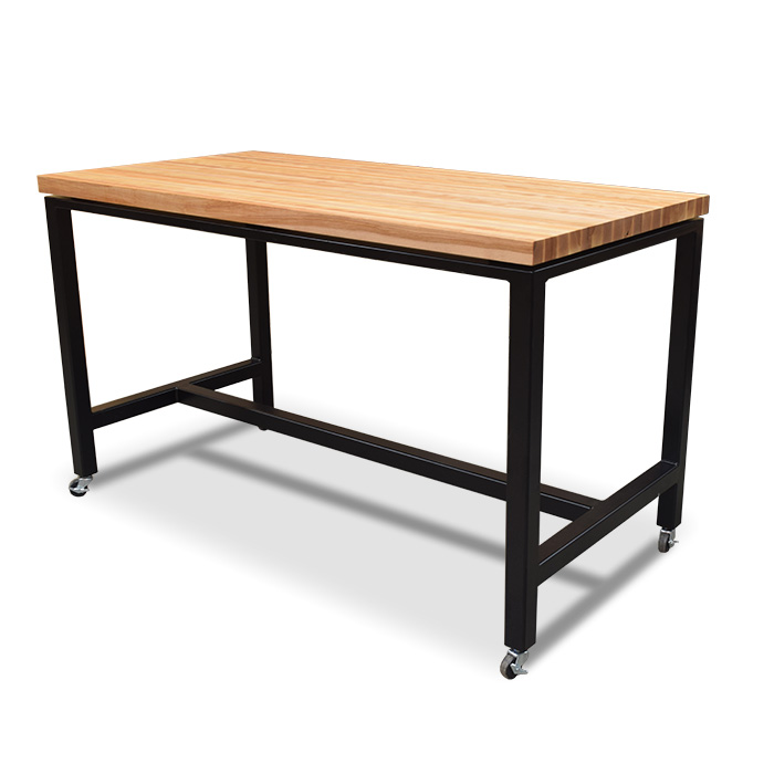 Birch Butcher Block Kitchen Island - Saltwoods